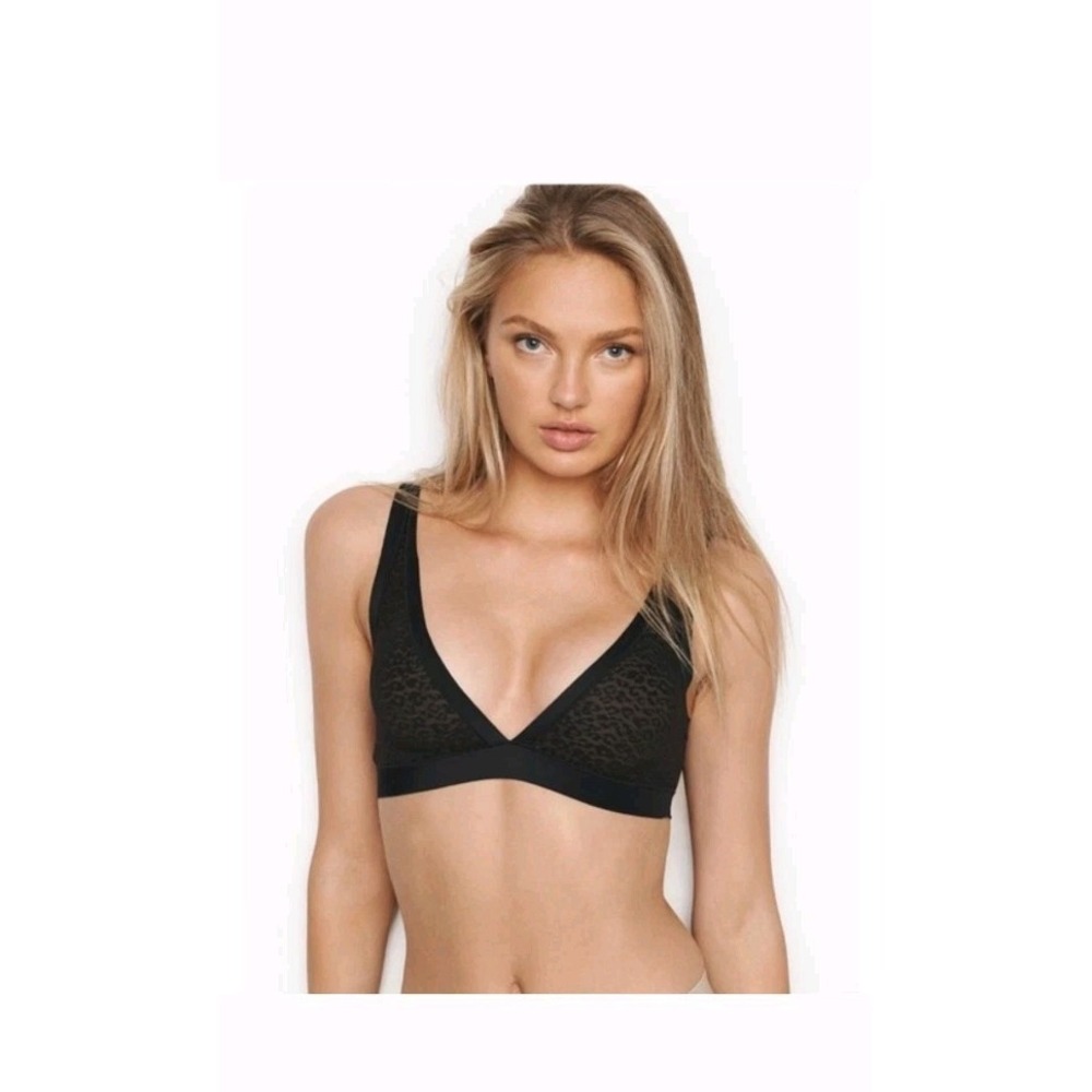 Victoria's Secret V Bra/Bralette Black Size S/M - Picture 7 of 8